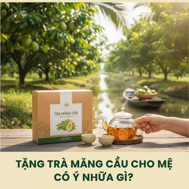 Tặng trà mãng cầu cho mẹ có ý nghĩa gì?