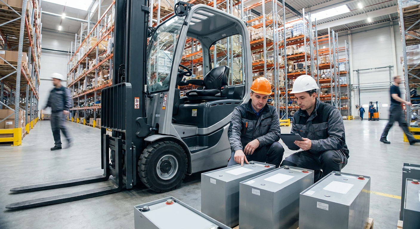 Какой аккумулятор для погрузчика Hyster обеспечит максимальную отдачу?