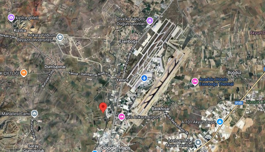 AIRTUS cerca Ankara Esenboğa Airport, Turquía - Foro General de Google Earth
