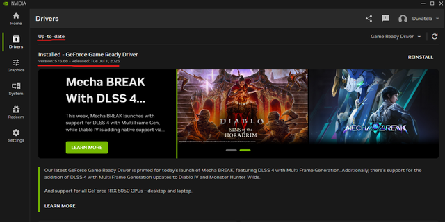 Up-to-date-nvidia-drivers