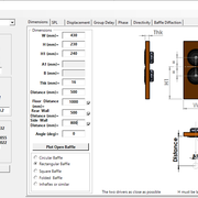 Add dimensions Open Baffle