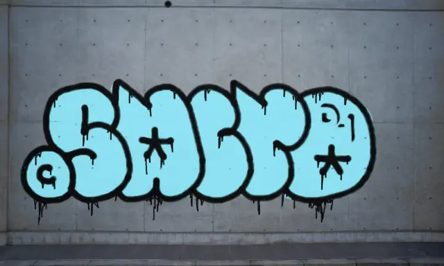 Graffiti artwork by H812