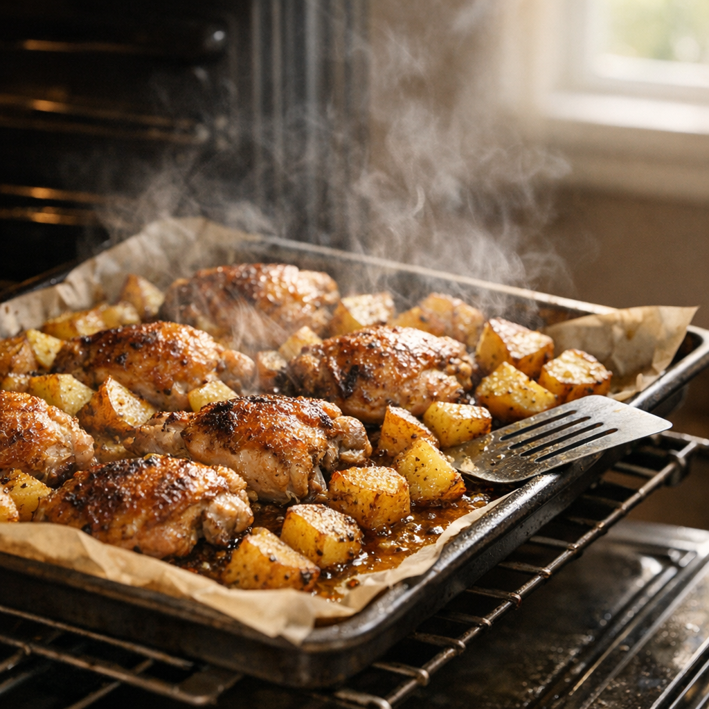 one pan chicken dinner ingredients