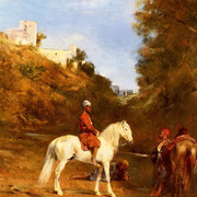Eugene-Fromentin-Watering-The-Horses