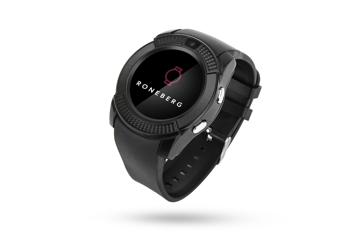 watchzone.pl SMARTWATCH RONEBERG R08 CZARNY
