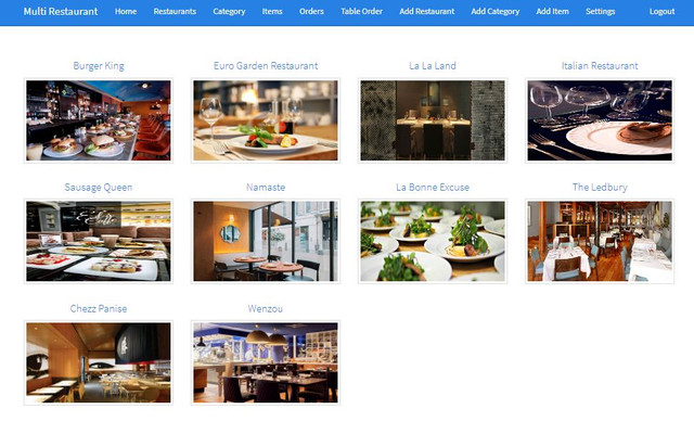 restaurant