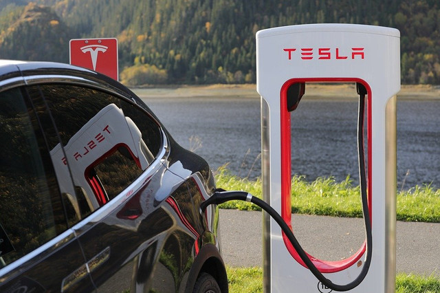 Tesla-charging-stations