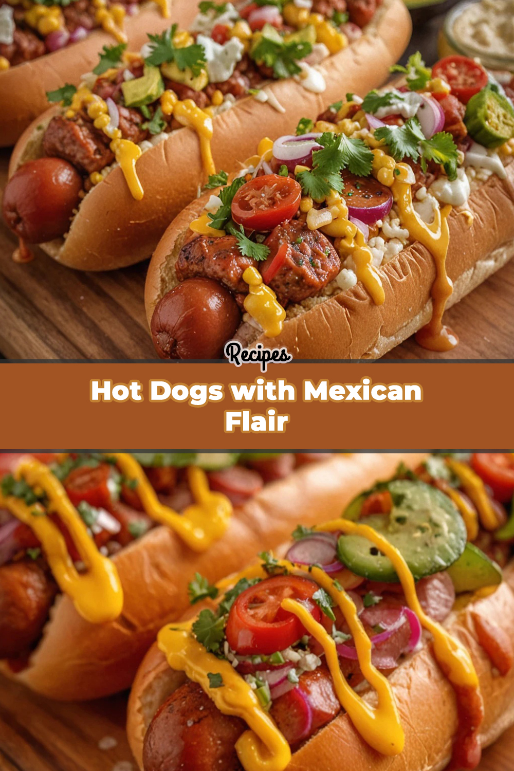 Hot Dogs with Mexican Flair