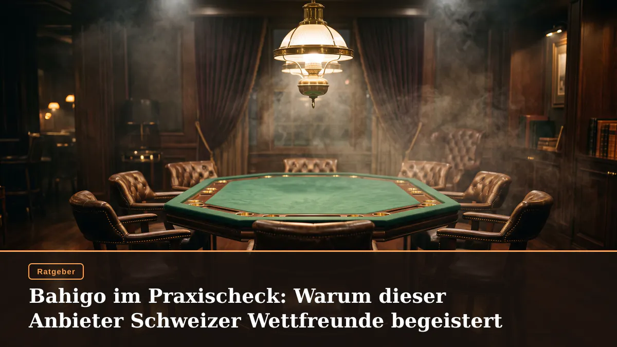 Bahigo im Praxischeck: Warum dieser Anbieter Schweizer Wettfreunde begeistert