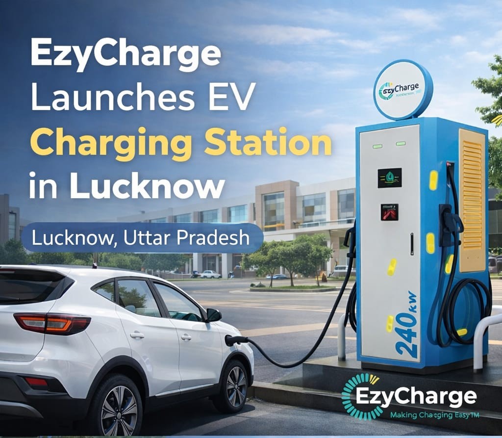 EzyCharge Launches EV Charging Station in Lucknow