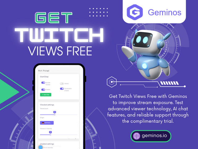 The internet is filled with shortcuts, promises, and questionable tactics. Some methods appear attractive because they seem fast and effortless, but they often do more harm than good. Building a get twitch viewa free requires consistency, quality content, and smart promotion instead of relying on risky techniques.

Read Our Blogs:
https://geminosio.jimdofree.com
https://geminosio.medium.com/free-twitch-viewer-b0dabc45ceac
https://geminosio.tumblr.com

More Links:
https://c8ke.me/geminosio
https://sketchfab.com/geminosio
https://www.band.us/@geminosio