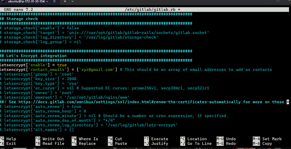 tls setup