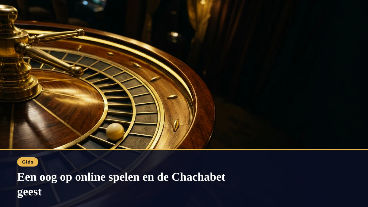 Een oog op online spelen en de Chachabet geest