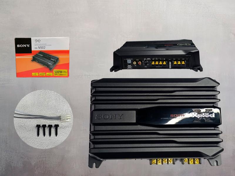 AMPLIFICADOR XM-N502 SONY 2CAN 500W MAX