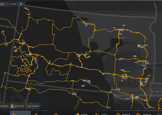 map sd
