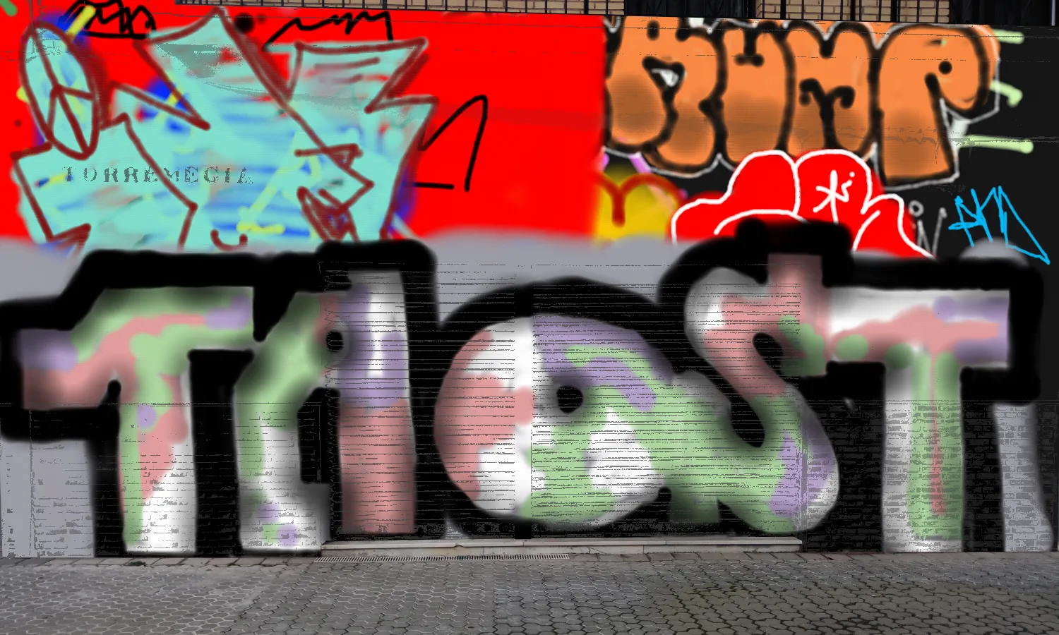 Graffiti artwork by taost