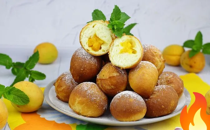 Постер Пончики с абрикосами