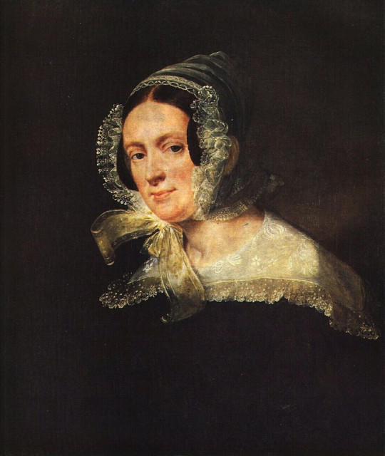 Портрет Е В Киреевской 1839
