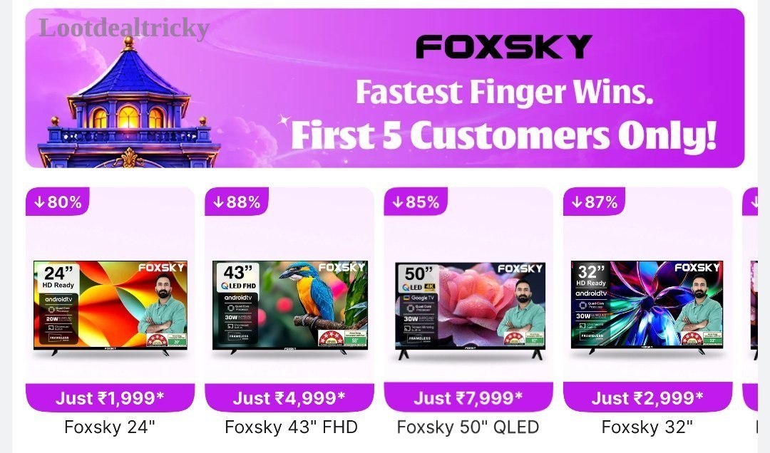 Upcoming Foxsky Smart Offer Image