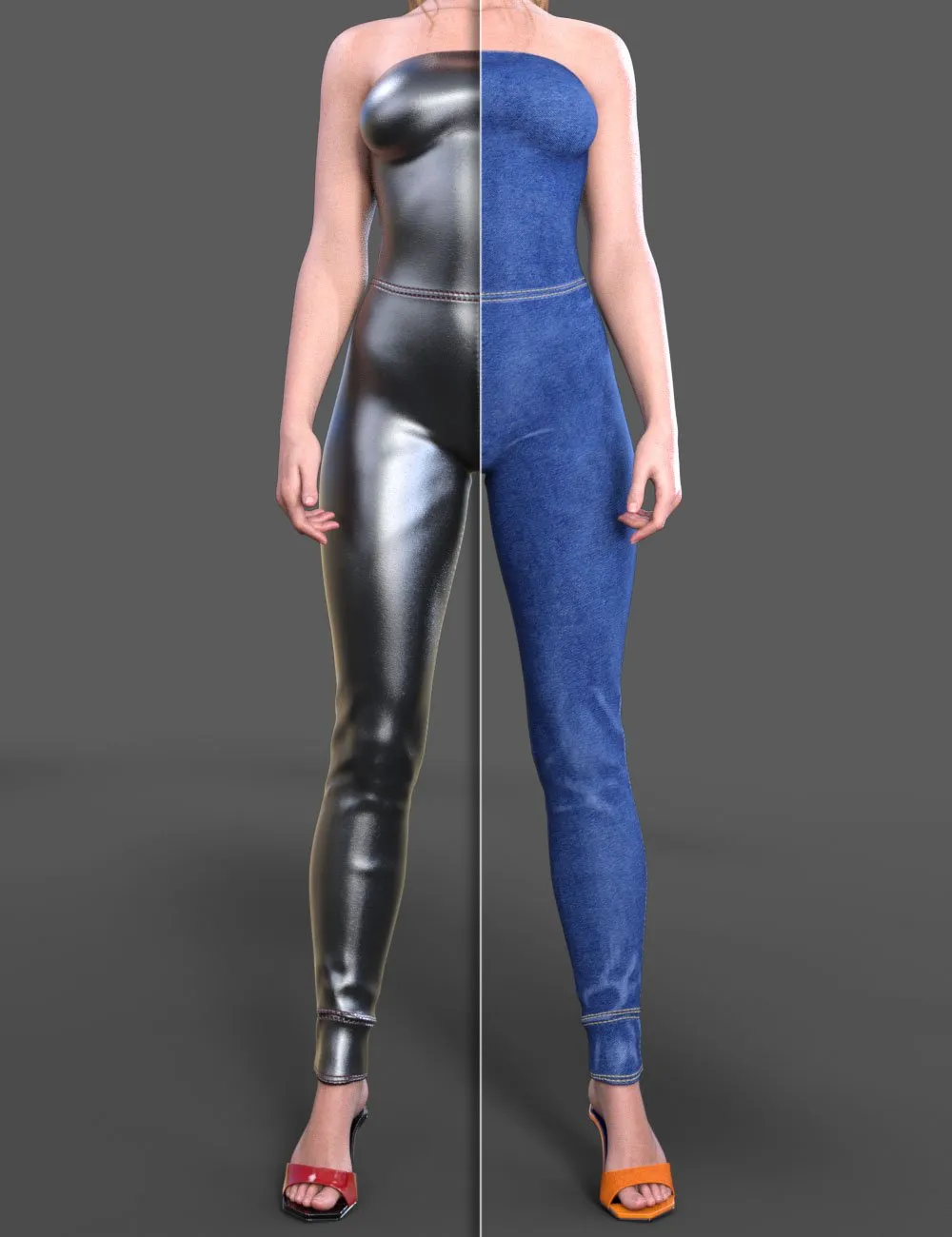 COG Jumpsuit for Genesis 9 and 8, 8.1 Femalenew 