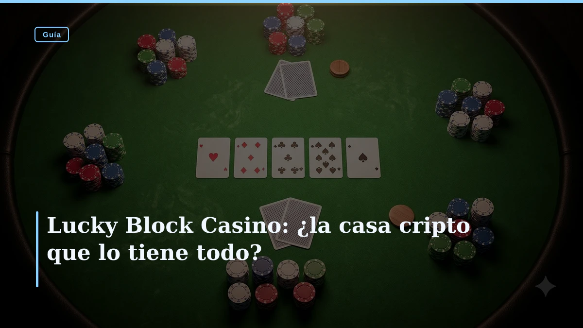 Lucky Block Casino: ¿la casa cripto que lo tiene todo?
