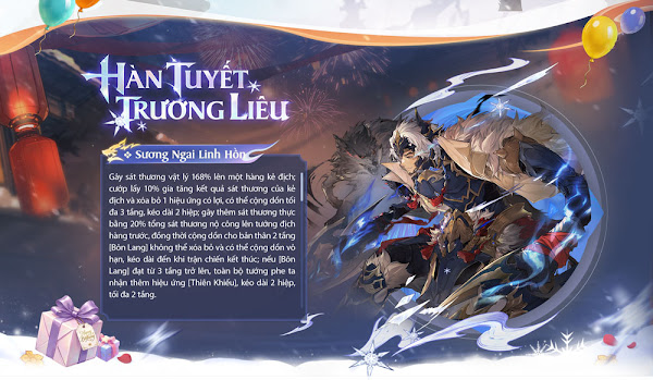 VNGGames | Tam Quốc Huyễn Tướng VNG ra mắt tướng mới SP Hàn Tuyết Trương Liêu