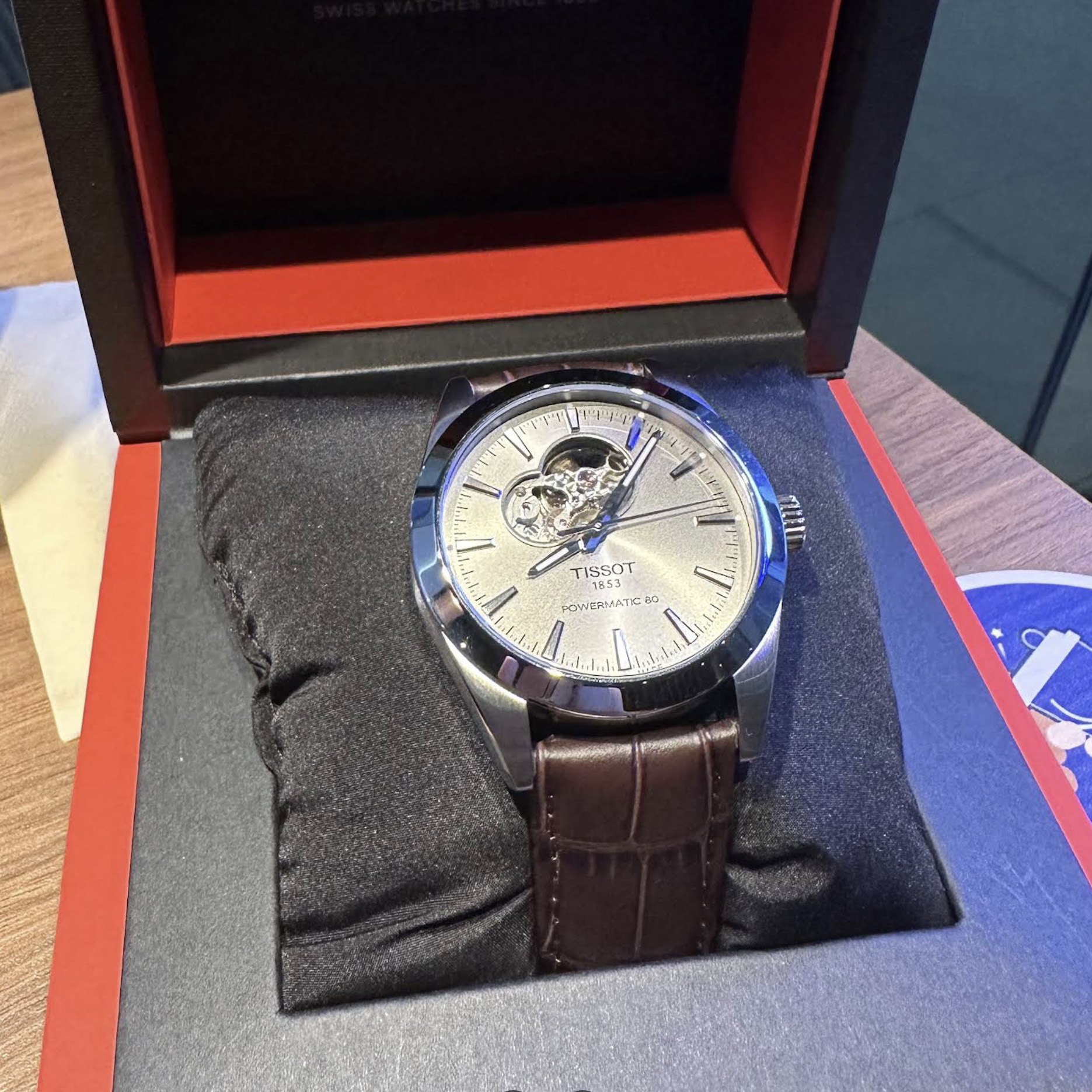 Tissot watch display inside PLQ Mall boutique