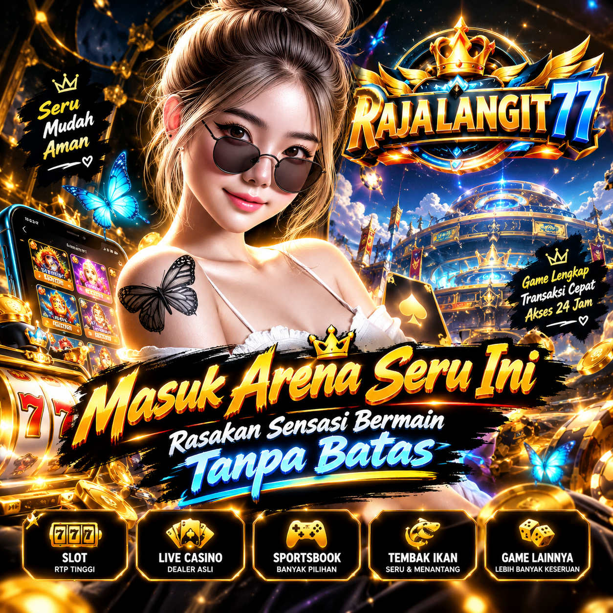 Rajalangit77 Masuk Arena Seru Ini | Rasakan Sensasi Bermain Tanpa Batas