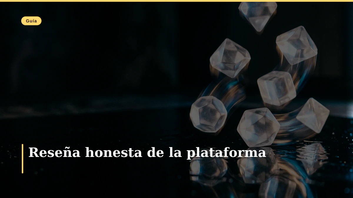 Reseña honesta de la plataforma