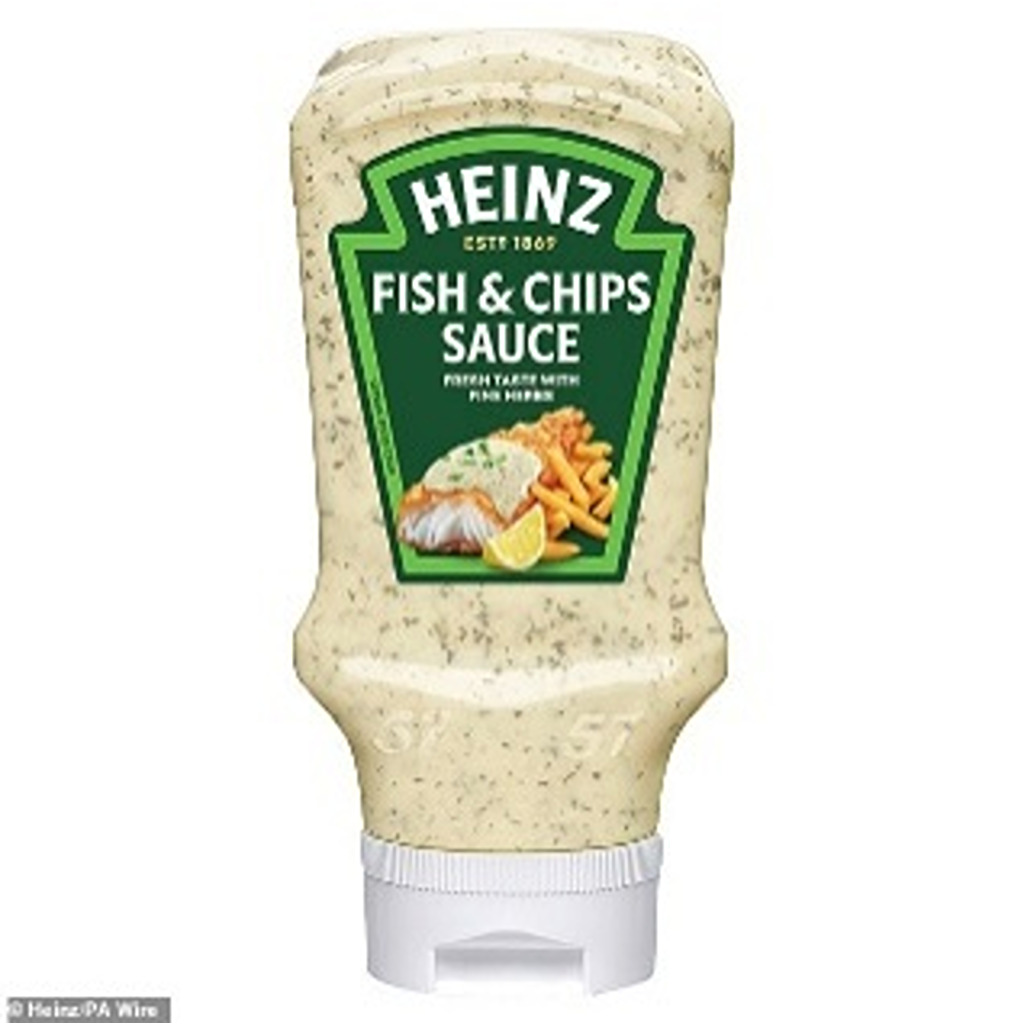 Fish n Chip Sauce Squeezy Heinz