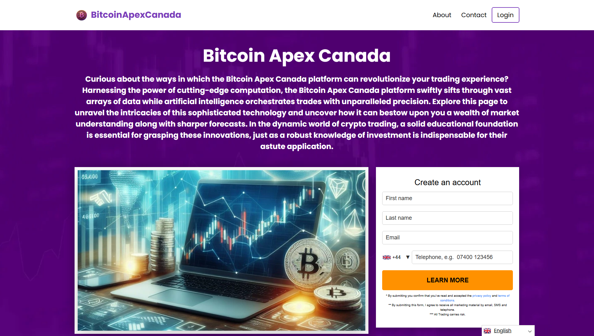 Stored capture of bitcoin-apex-canada.com