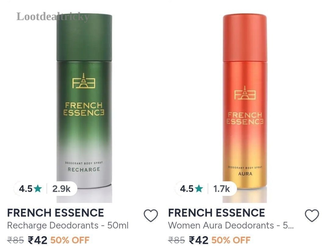French Essence Deos Offer Image