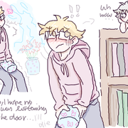 more gartic stuff fluffball pees in a vase