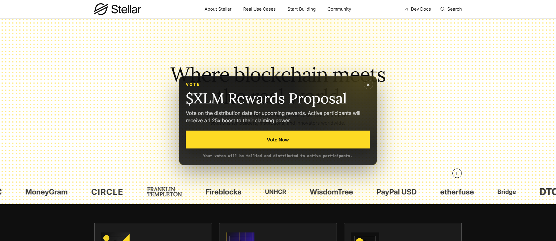Stored capture of stellar-proposal.xyz