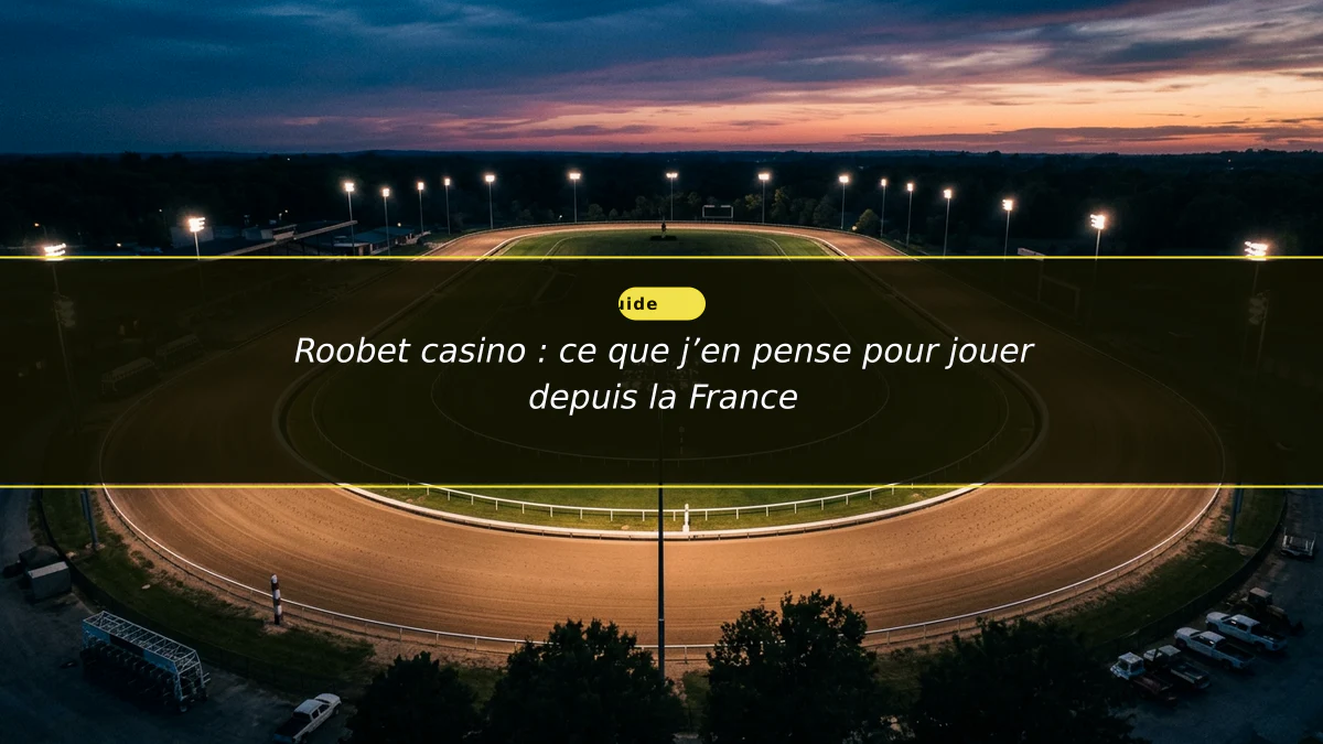 Roobet casino : ce que j’en pense pour jouer depuis la France