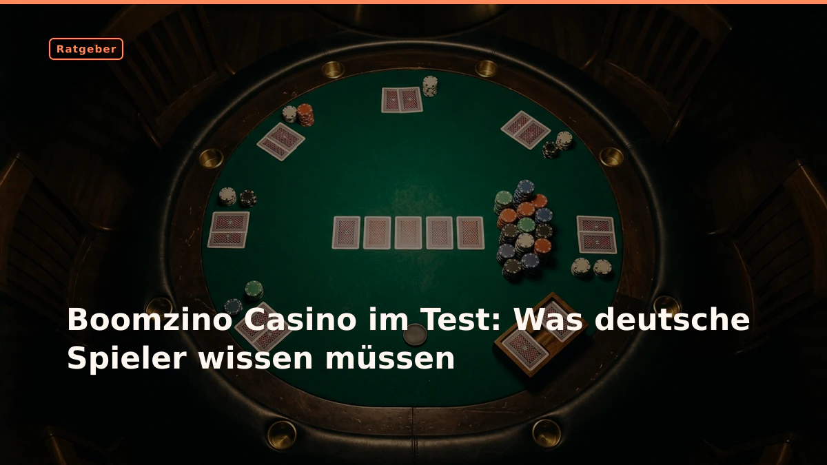 Boomzino Casino im Test: Was deutsche Spieler wissen müssen