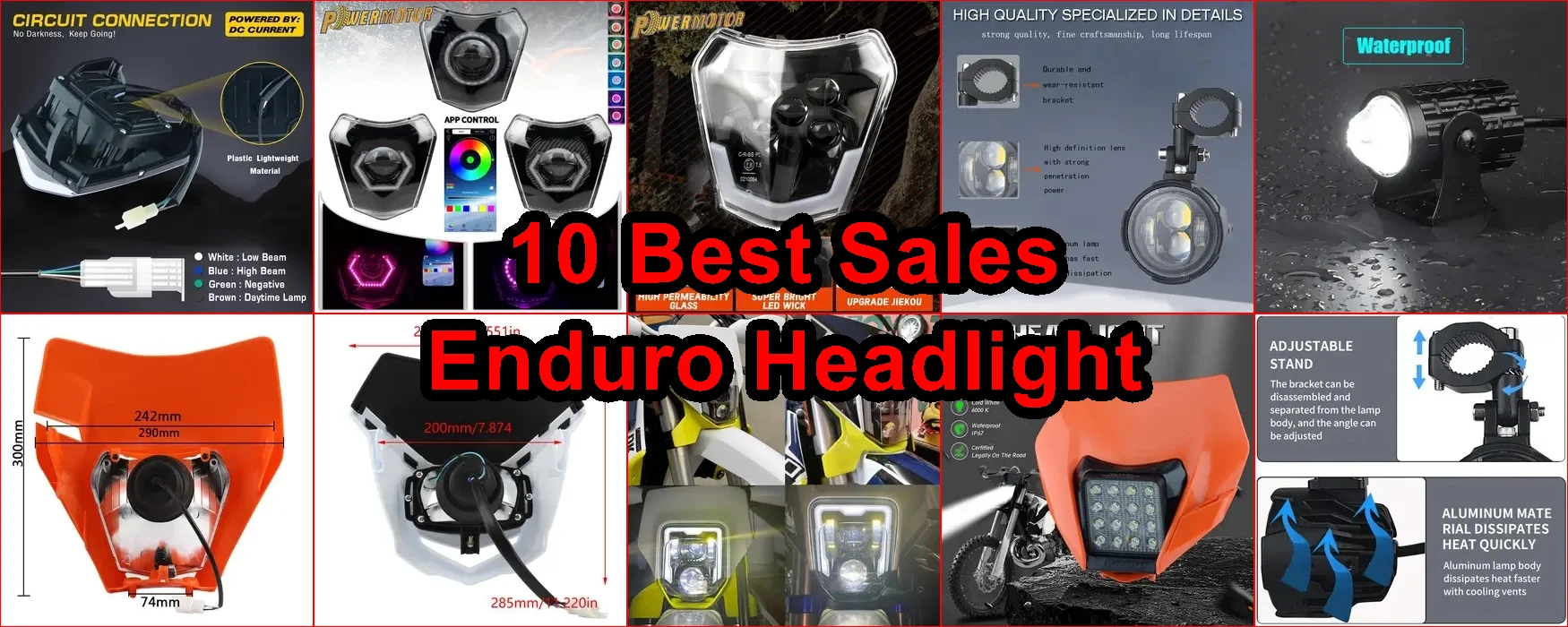 越野摩托車前燈 評價