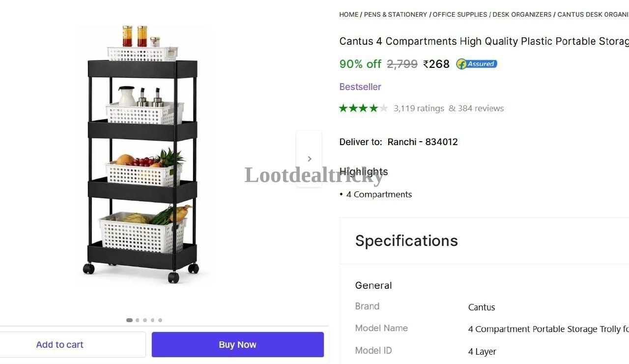 4 Compartment Trolley Offer Image