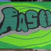 Graffiti artwork by North