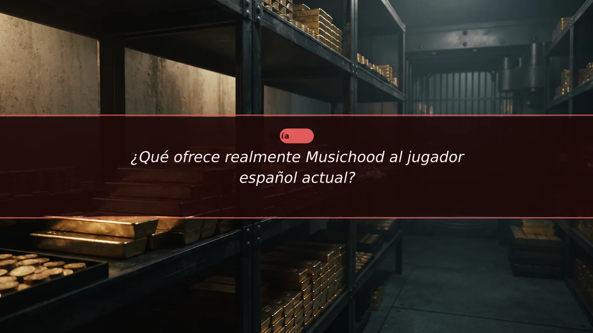 ¿Qué ofrece realmente Musichood al jugador español actual?