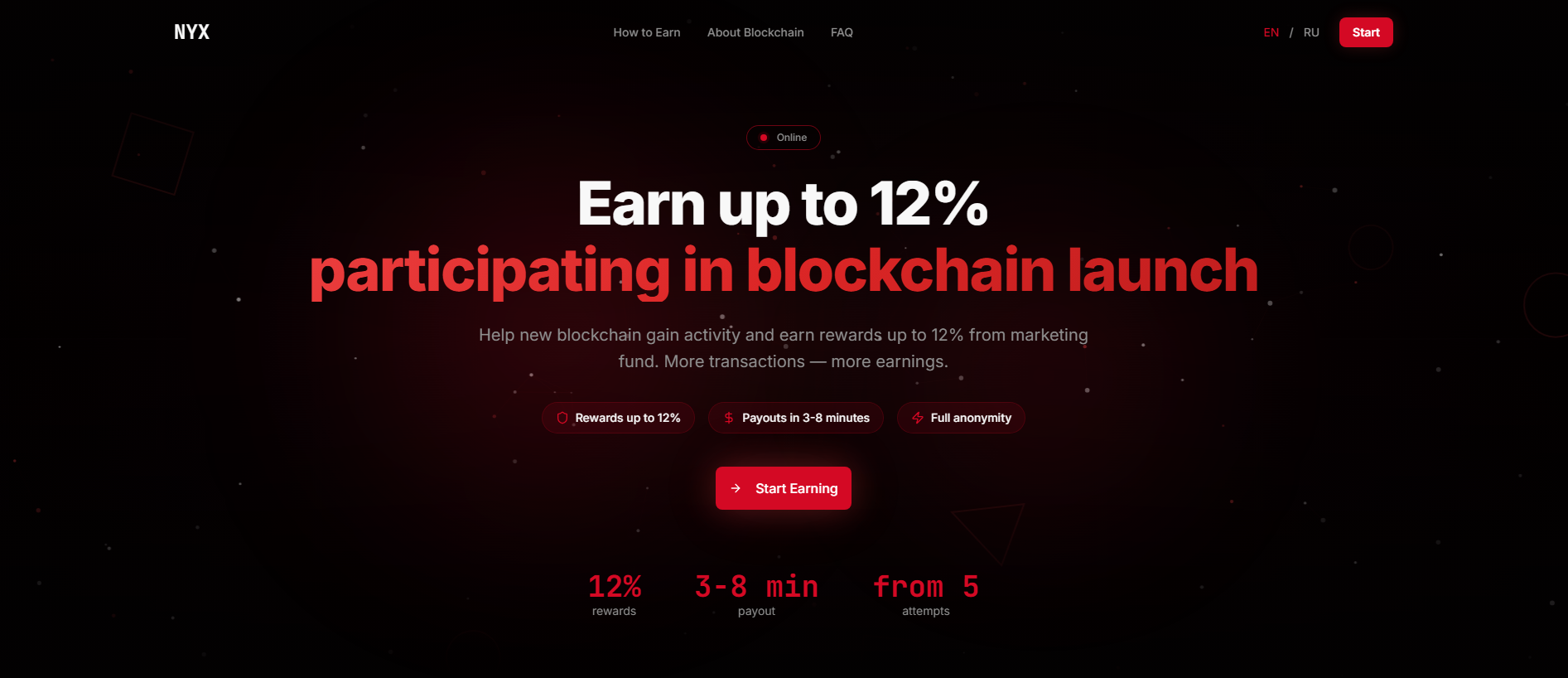 Stored capture of nyx-blockchain.pro