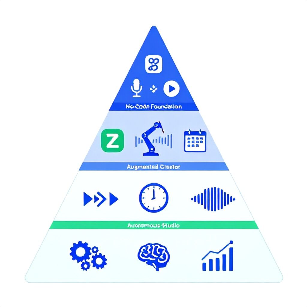 The 4-Tier AI Podcast Co-Host Implementation Framework