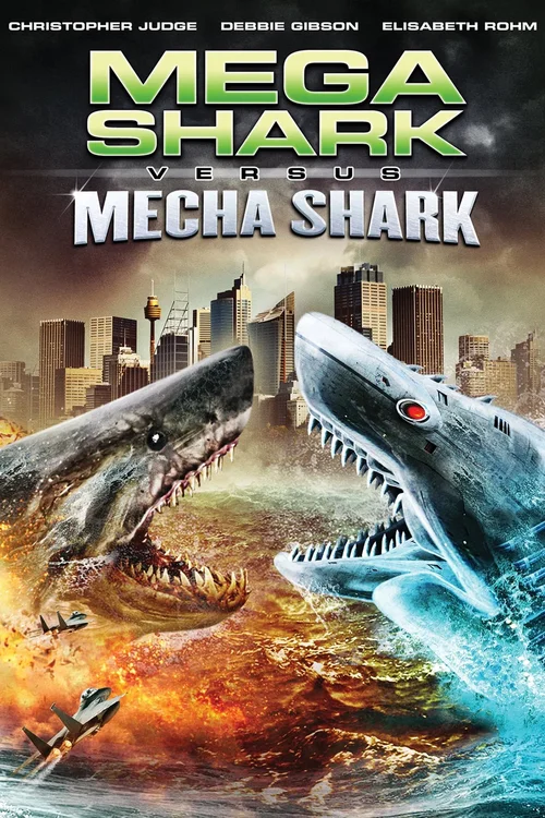Starcie Potworów / Mega Shark vs. Mecha Shark (2014) 1080p.WEB-DL.H264.AC3.2.0.BP007 | Lektor PL