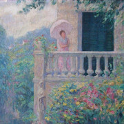 Lady-on-the-Balcony