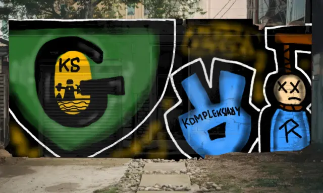 Graffiti artwork by k0S4