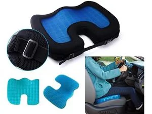 U-Shape Sciatica Pain Relieve Gel Foam Seat Cushion