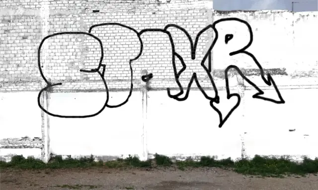 Graffiti artwork by STAXR