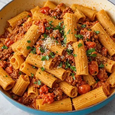 Rigatoni Bolognese Cooking Guide