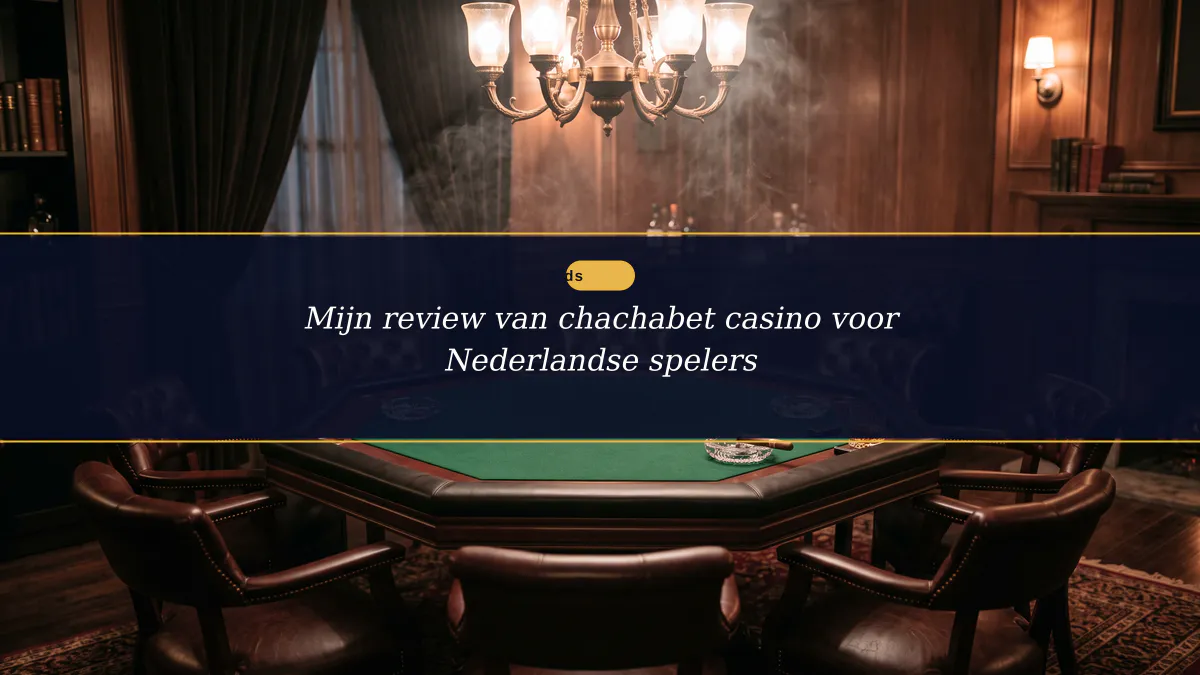 Mijn review van chachabet casino voor Nederlandse spelers
