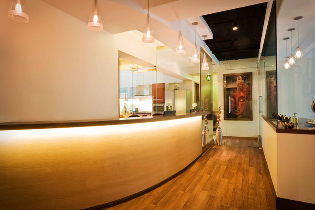 Reception area